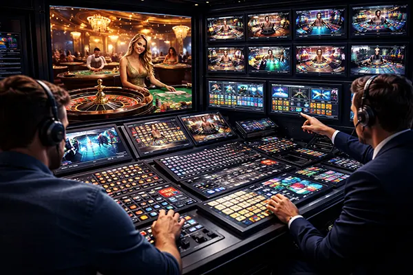Casino streaming control
