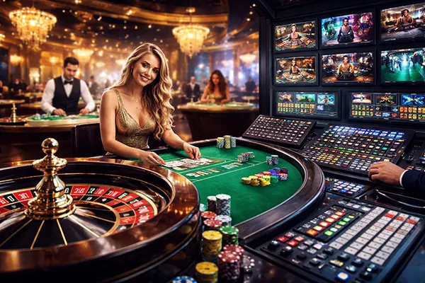 Casino streaming control