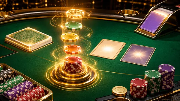 Stacked blackjack bet